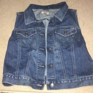 Loft Blue Jean Vest